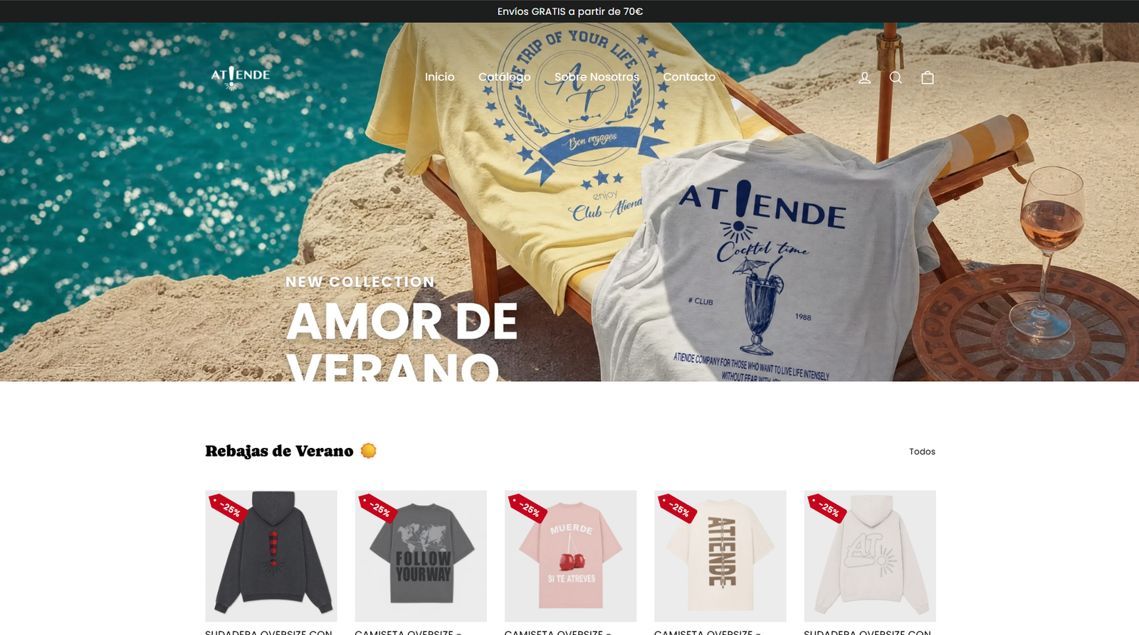 Atiende Company — ecommerce de cero a facturación real